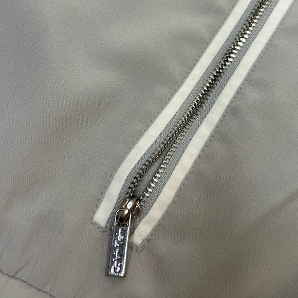 Women's Gray Bomber Jacket - Picture 12 of 13